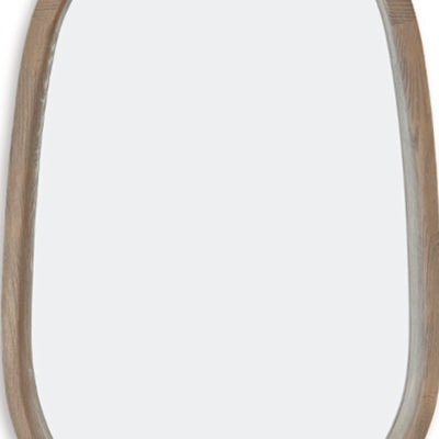 Aarilynn Antique Brown Accent Mirror - Ornate Home