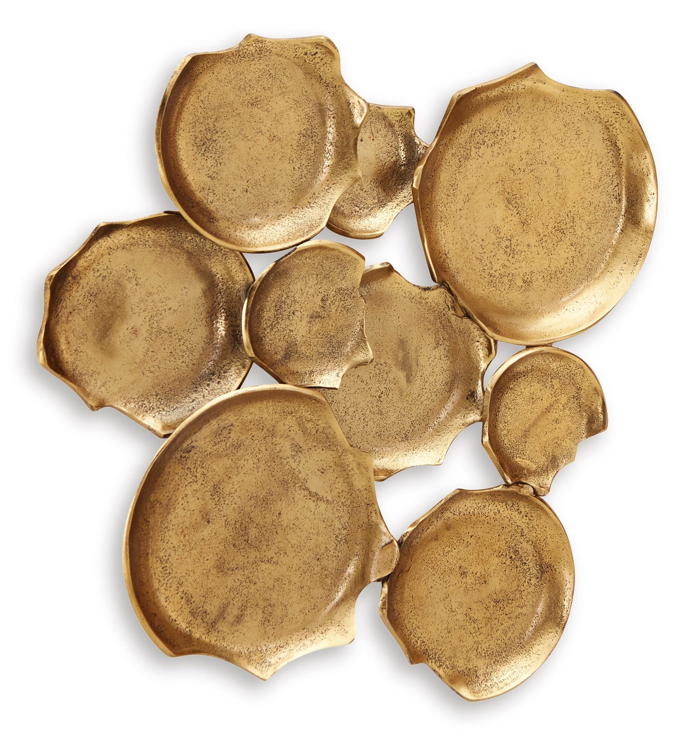 Gageton Antique Gold Finish Wall Decor - Ornate Home
