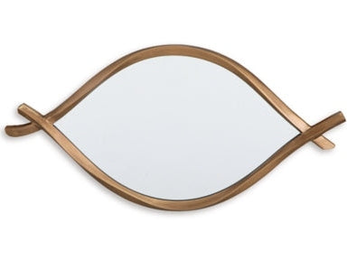 Bartner Antique Gold Finish Accent Mirror - Ornate Home