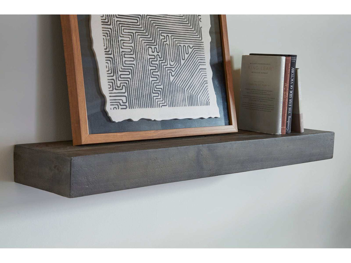 Corinsville Black 36" Wall Shelf