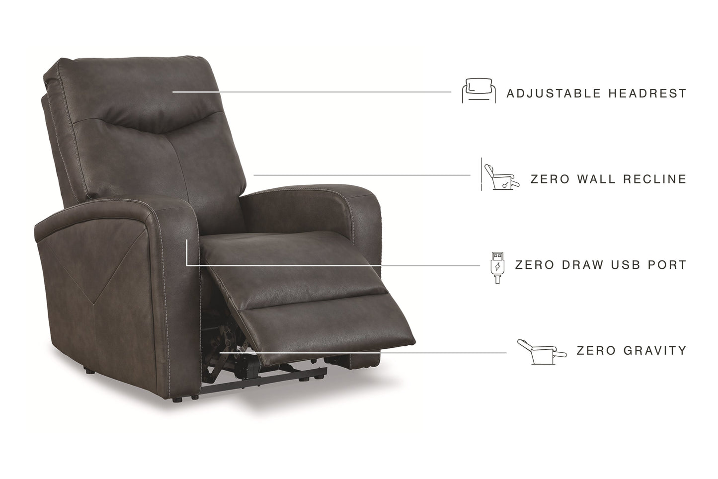 Ryversans Quarry Power Recliner