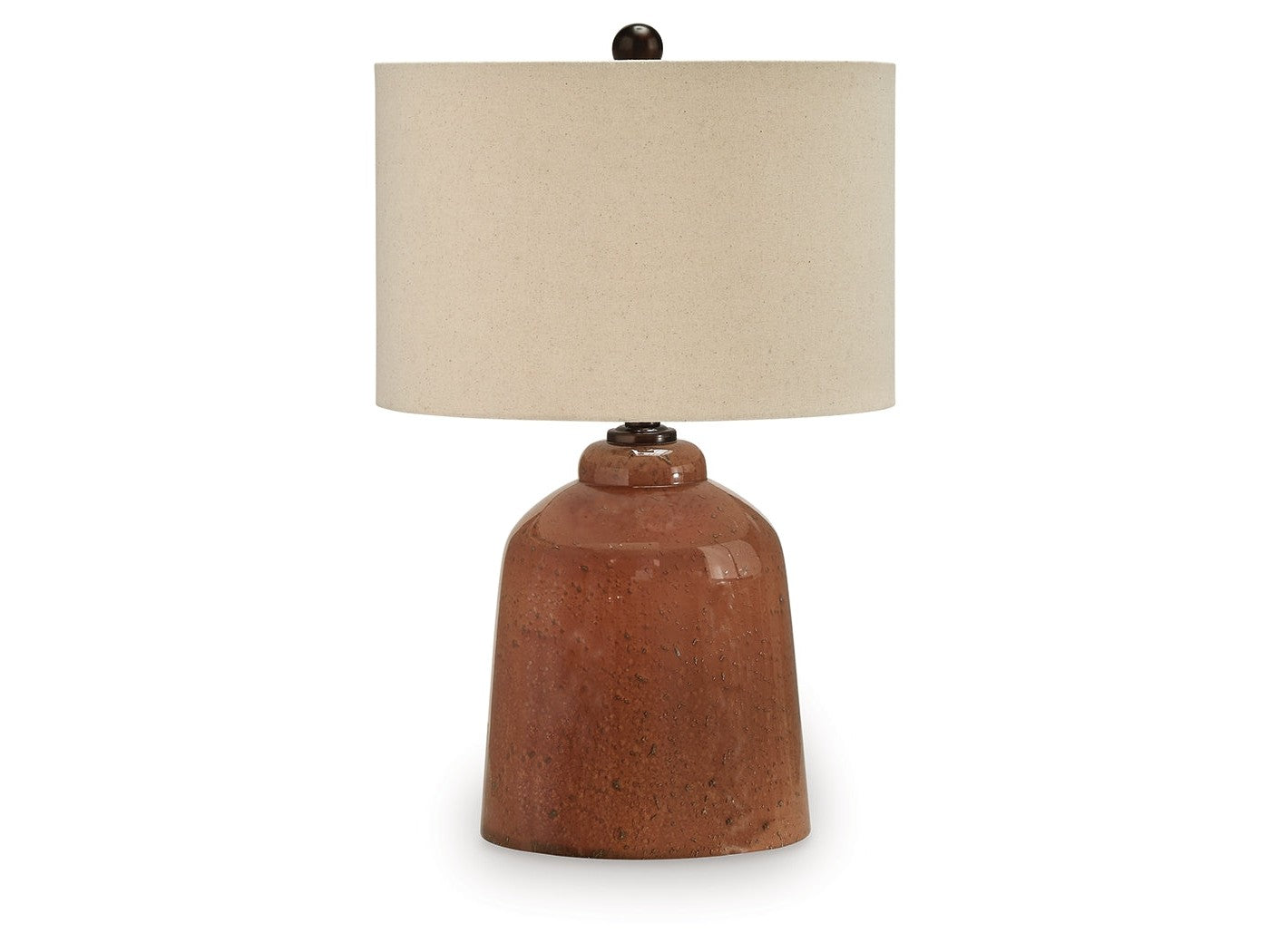 Aaleahya Rust Glass Table Lamp (1/CN)- Viva Furn