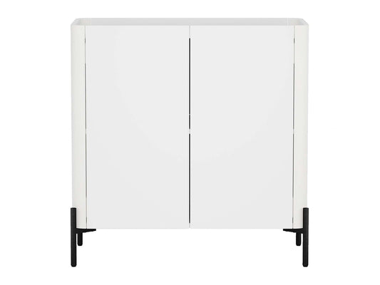 Abbey Accent Cabinet in White - Ornate Home