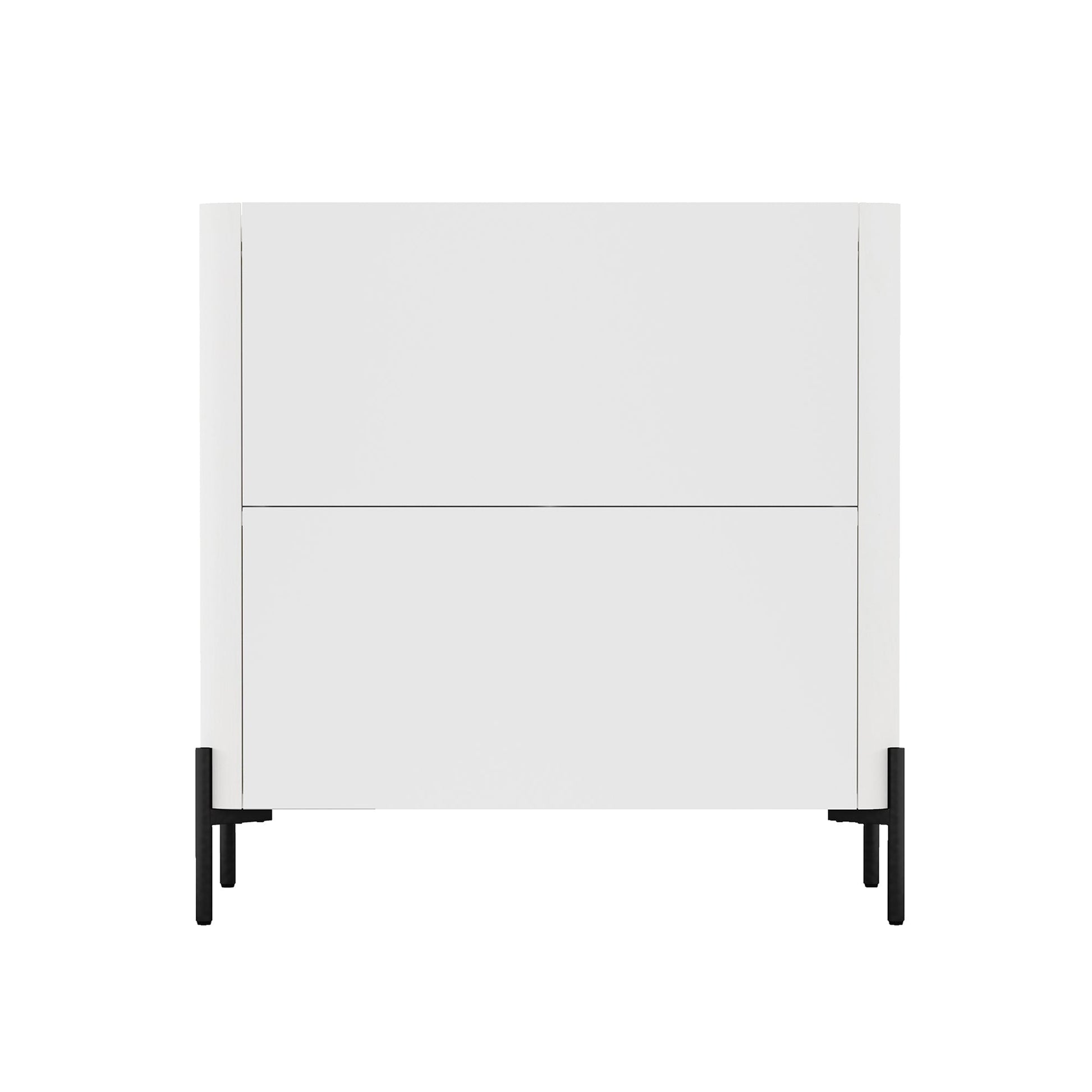 Abbey Accent Cabinet in White - Ornate Home