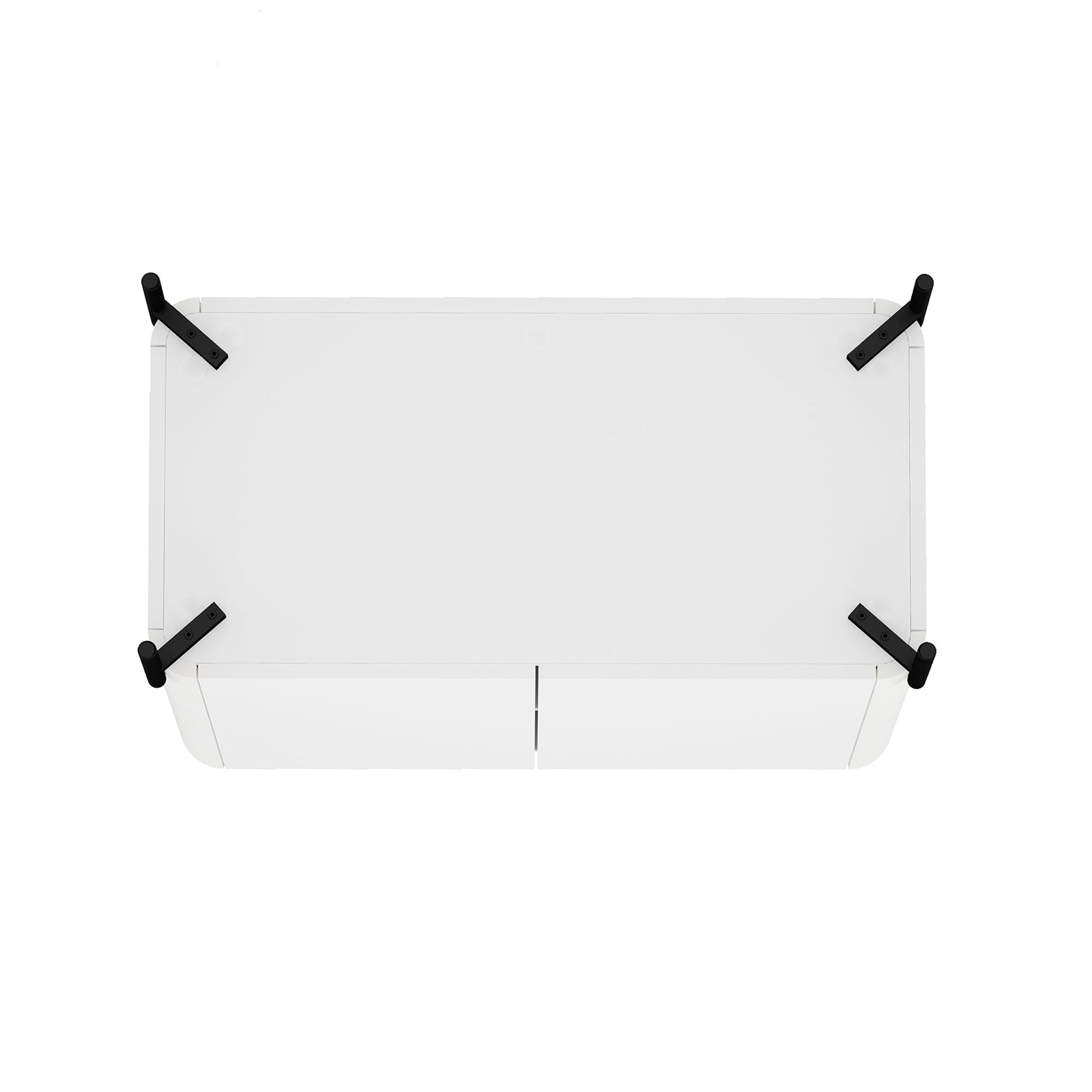 Abbey Accent Cabinet in White - Ornate Home