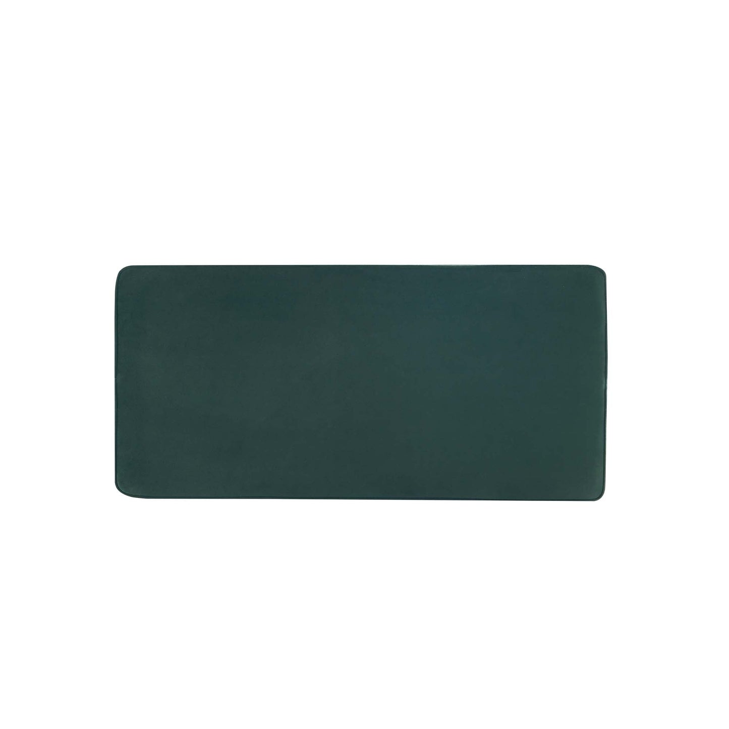 Abigail Double Ottoman Bench in Green - Ornate Home