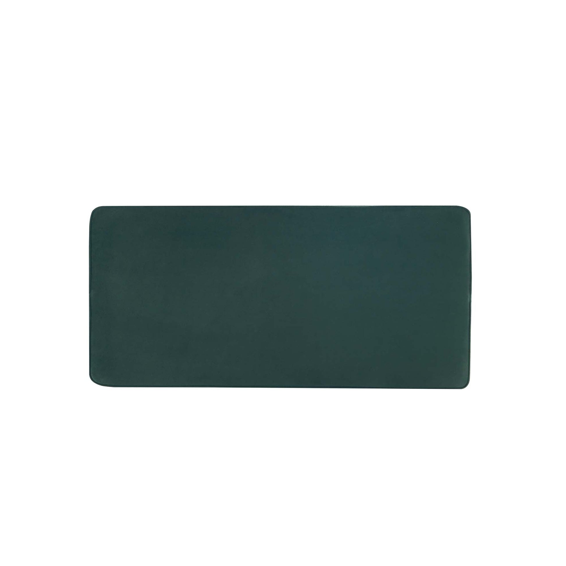 Abigail Double Ottoman Bench in Green - Ornate Home
