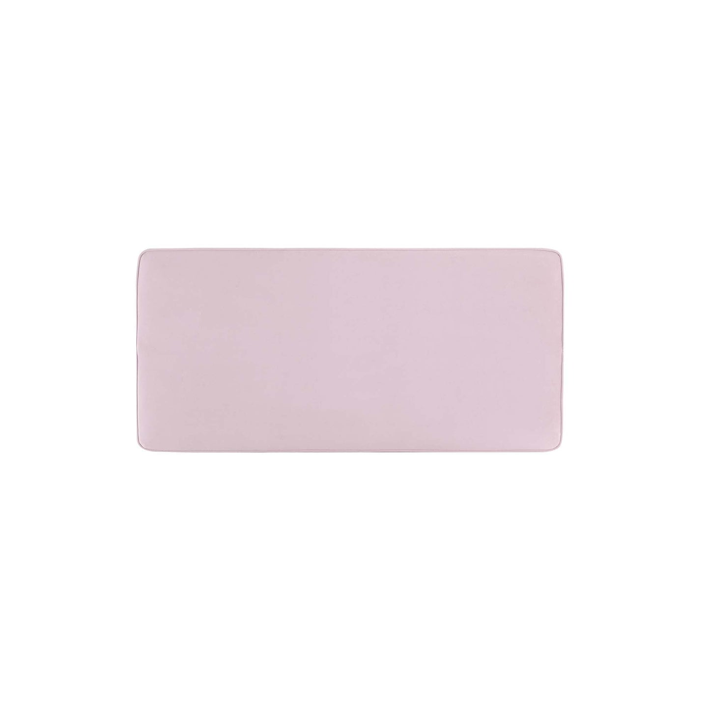 Abigail Double Ottoman Bench in Pink - Ornate Home
