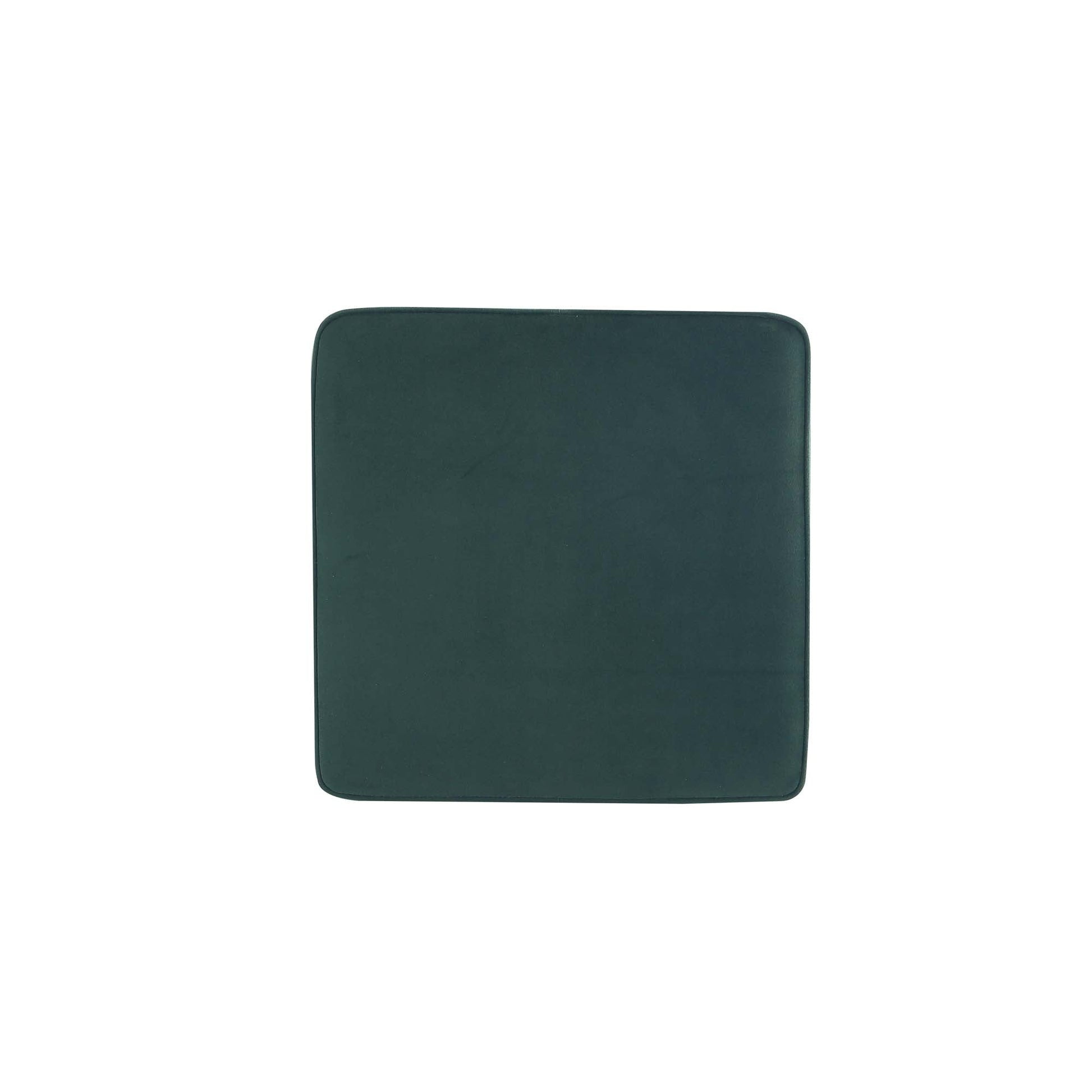 Abigail Single Ottoman Bench in Green - Ornate Home