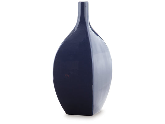 Abtinson Navy Vase 12"- Viva Furn