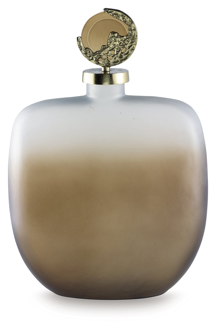 Acario Taupe/Gold Jar- Viva Furn