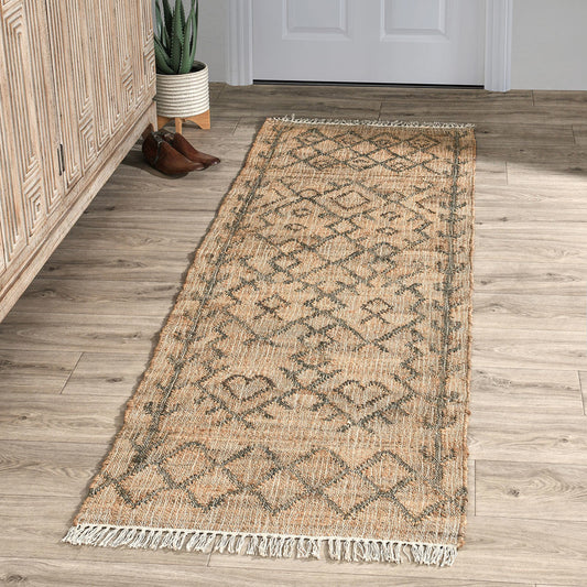 Accona Natural/Sage Rug - Ornate Home