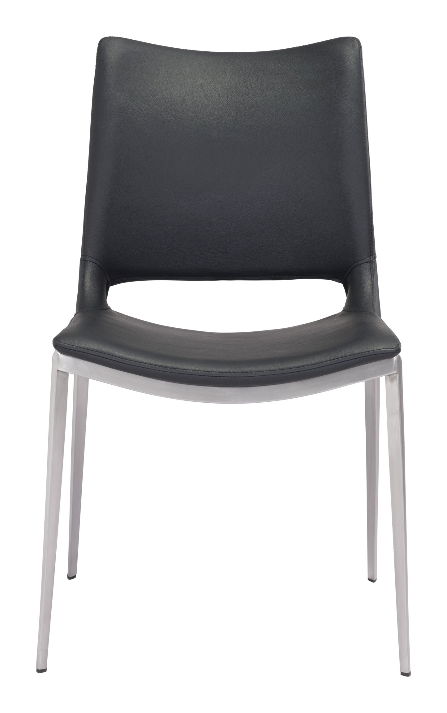 Ace Black & Silver Dining Chair (Set of 2) - Ornate Home