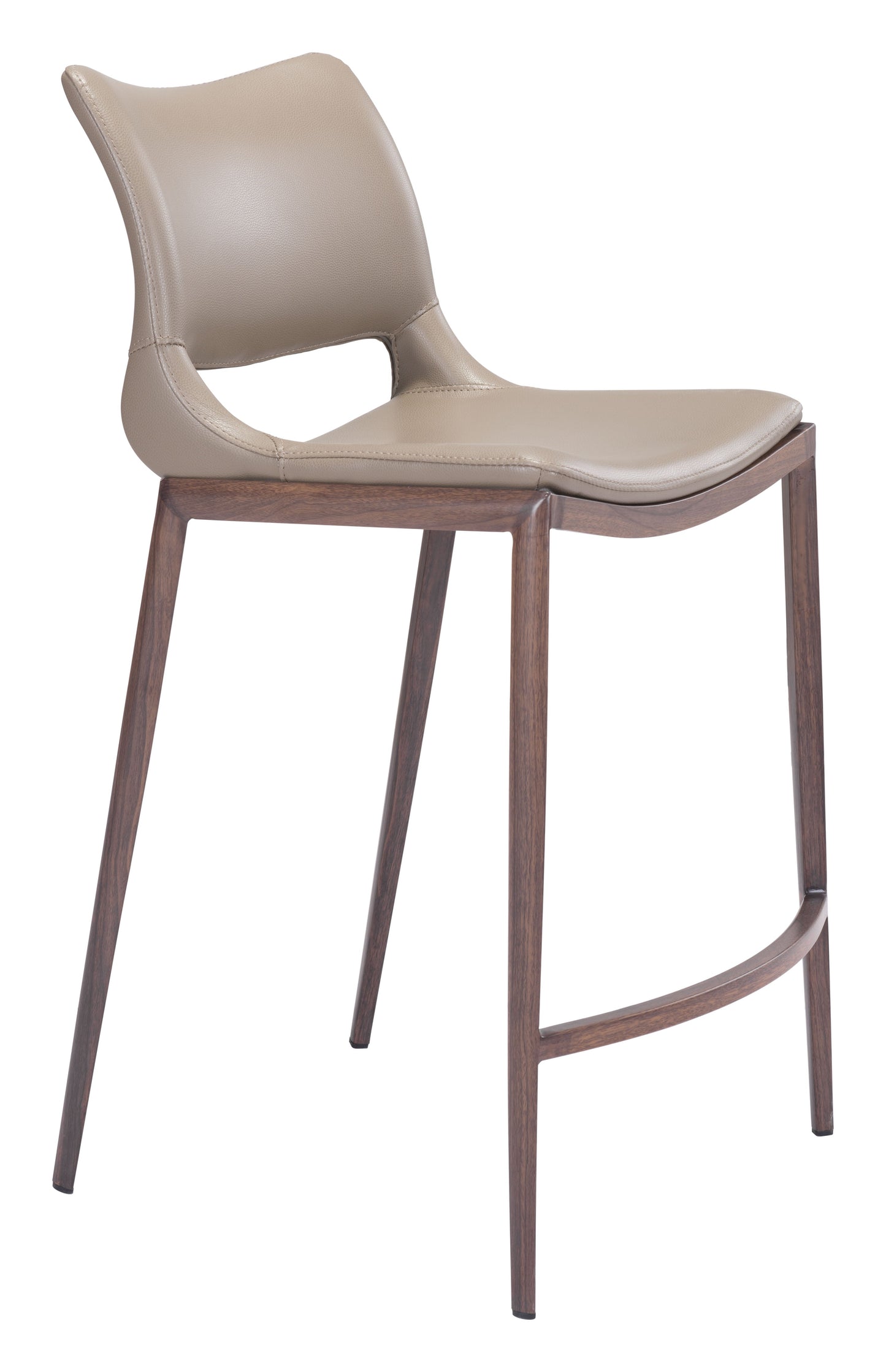 Ace Brown & Walnut Counter Stool (Set of 2) - Ornate Home