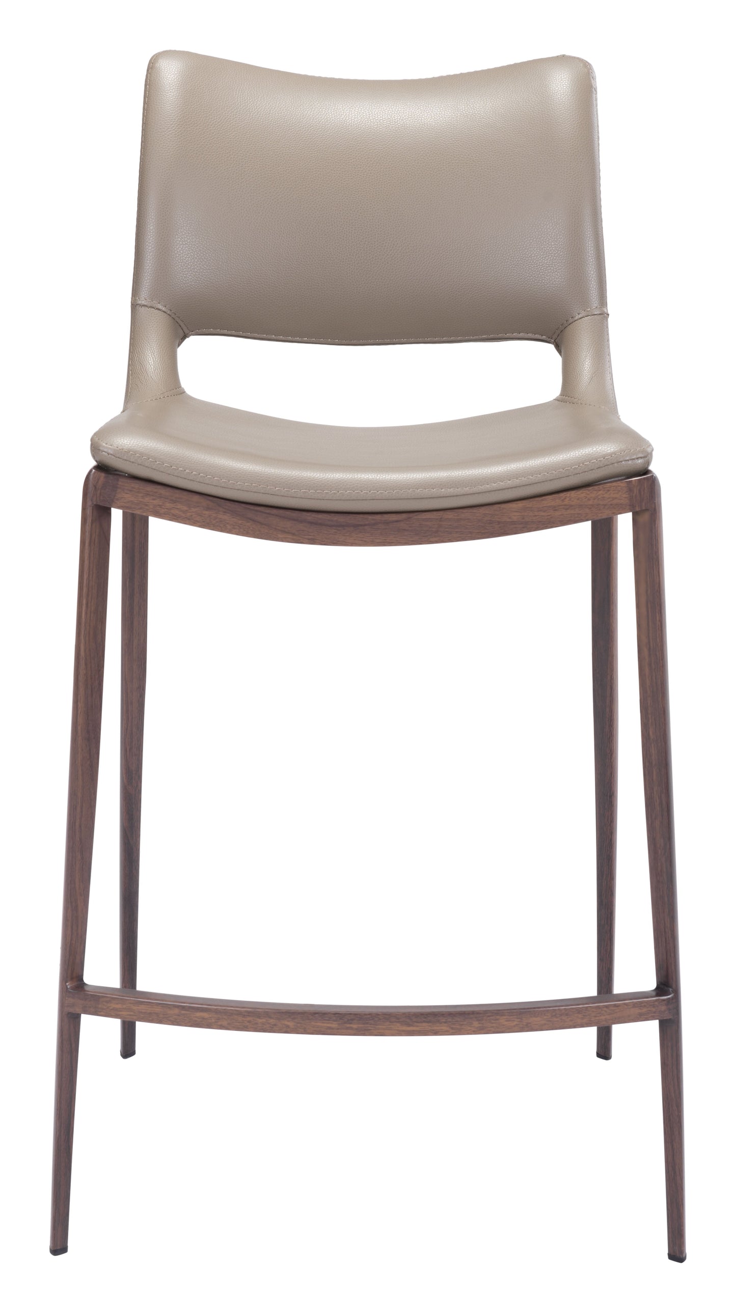 Ace Brown & Walnut Counter Stool (Set of 2) - Ornate Home
