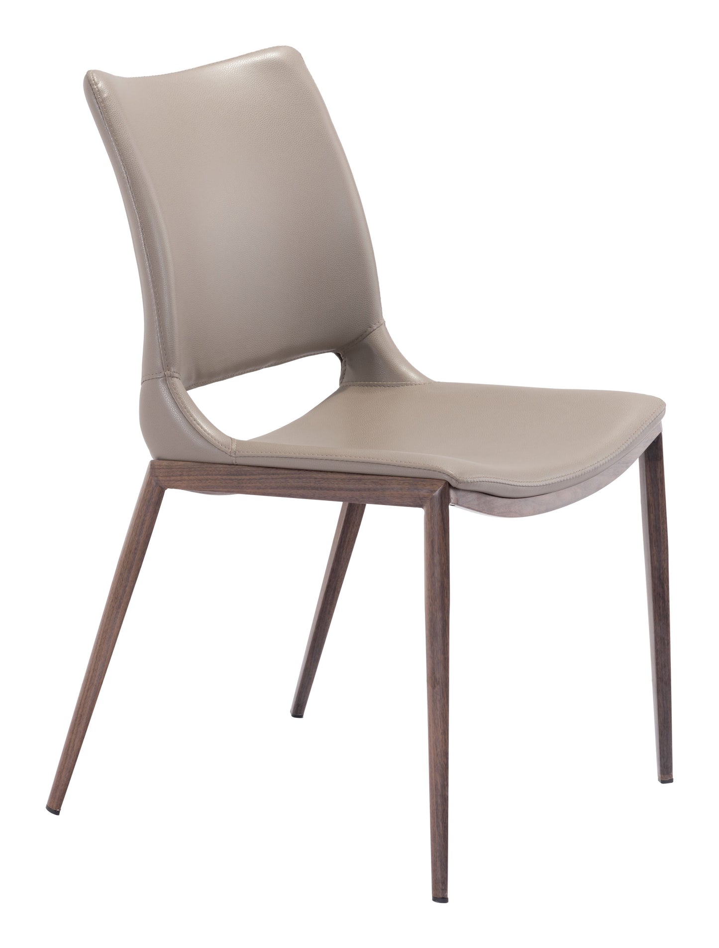 Ace Brown & Walnut Dining Chair (Set of 2) - Ornate Home