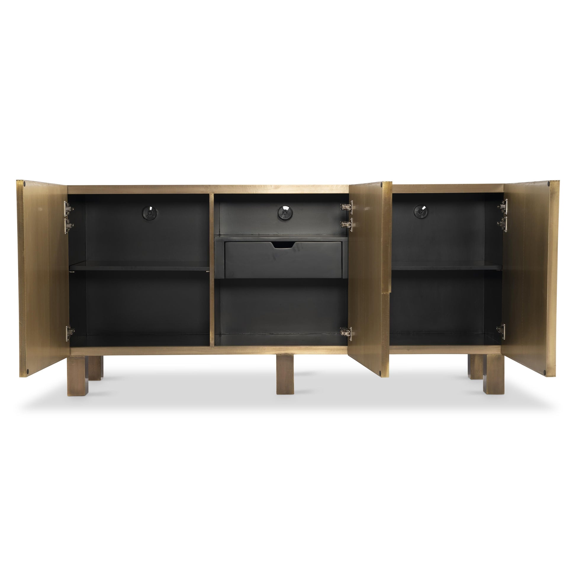 Acora Aged Brass Buffet - Ornate Home