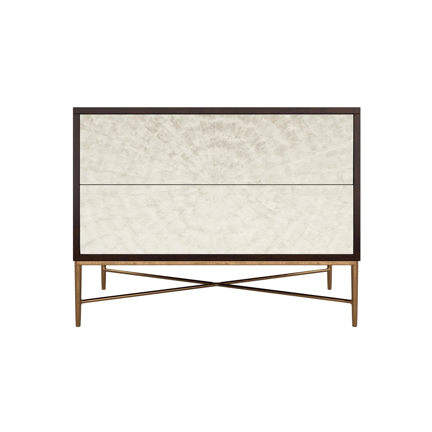 Adagio Espresso Nightstand (38" W) - Ornate Home