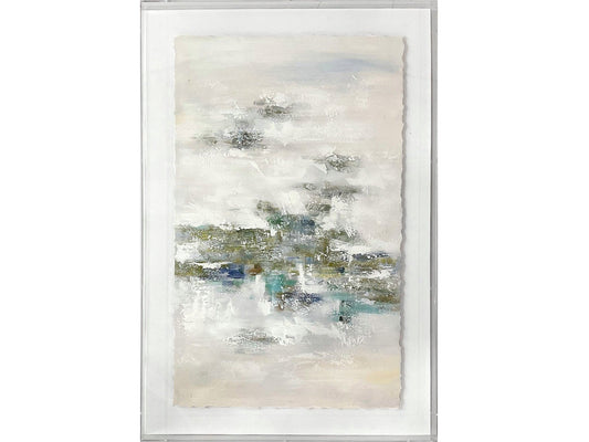 Adair 3 Green/Silver Wall Art - Ornate Home