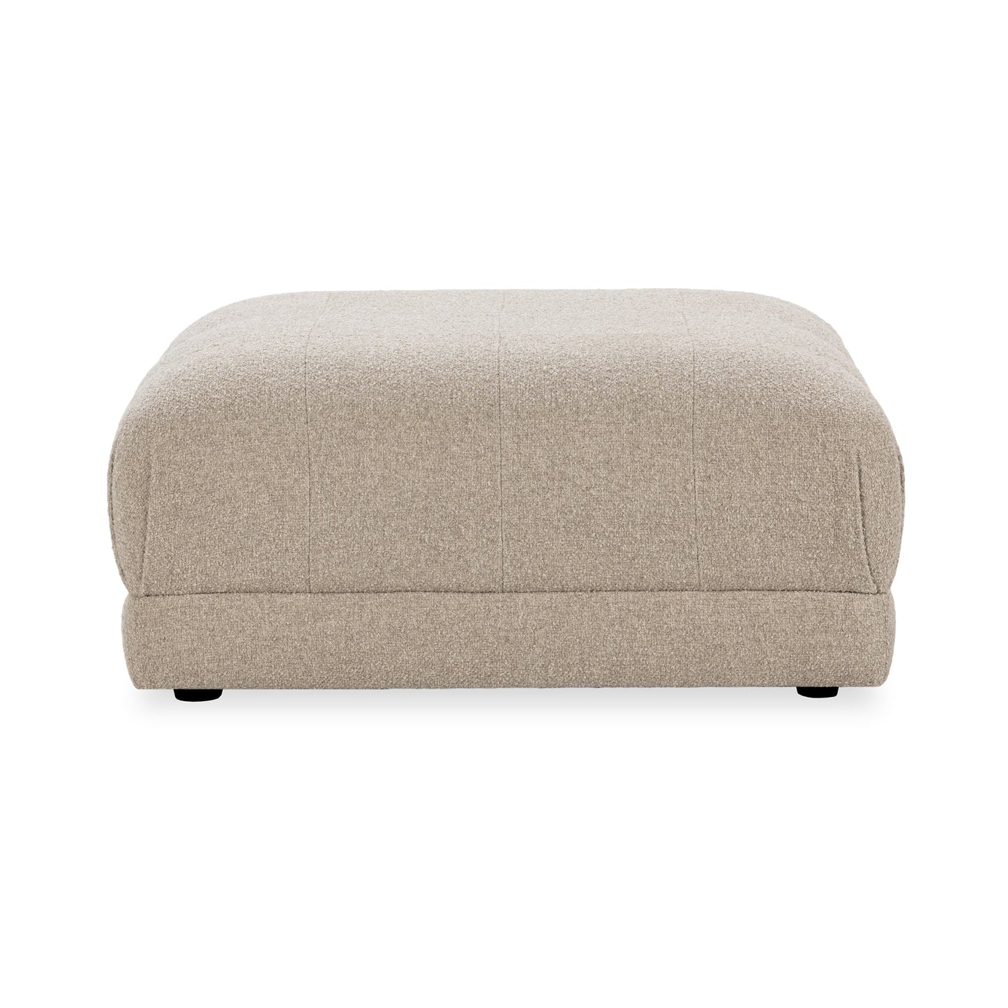 Adalynne Buttermilk Ottoman - Ornate Home