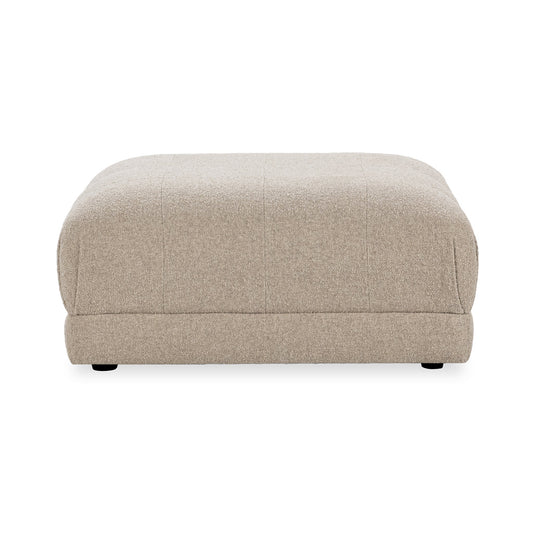 Adalynne Buttermilk Ottoman - Ornate Home