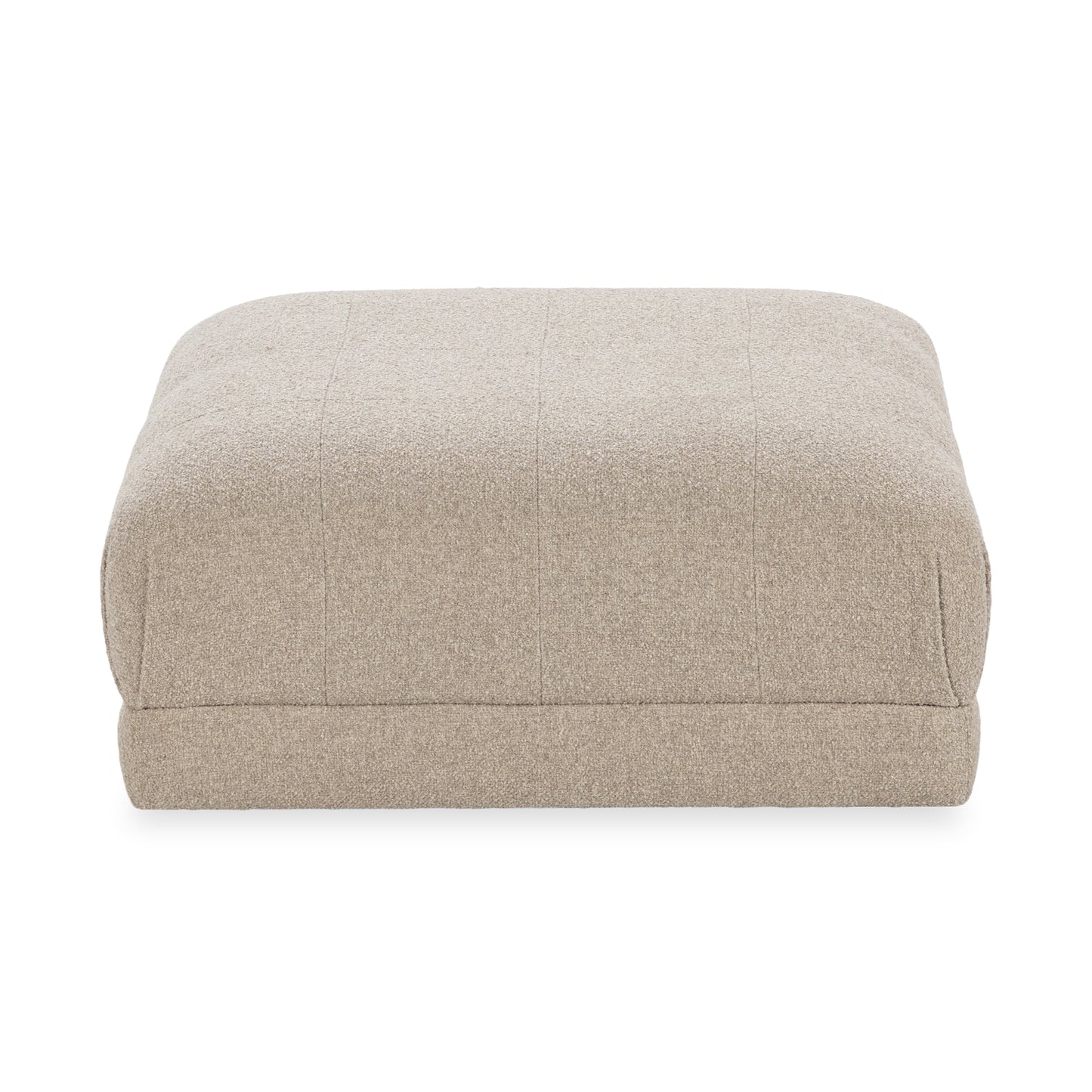 Adalynne Buttermilk Ottoman - Ornate Home