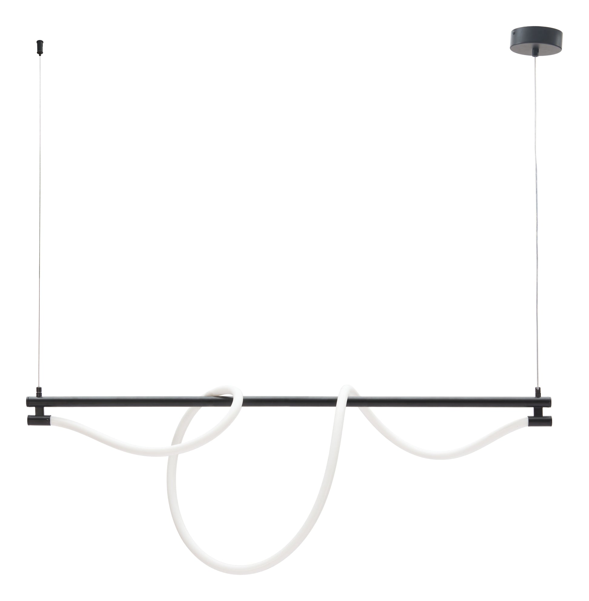 Adder Black Ceiling Lamp - Ornate Home
