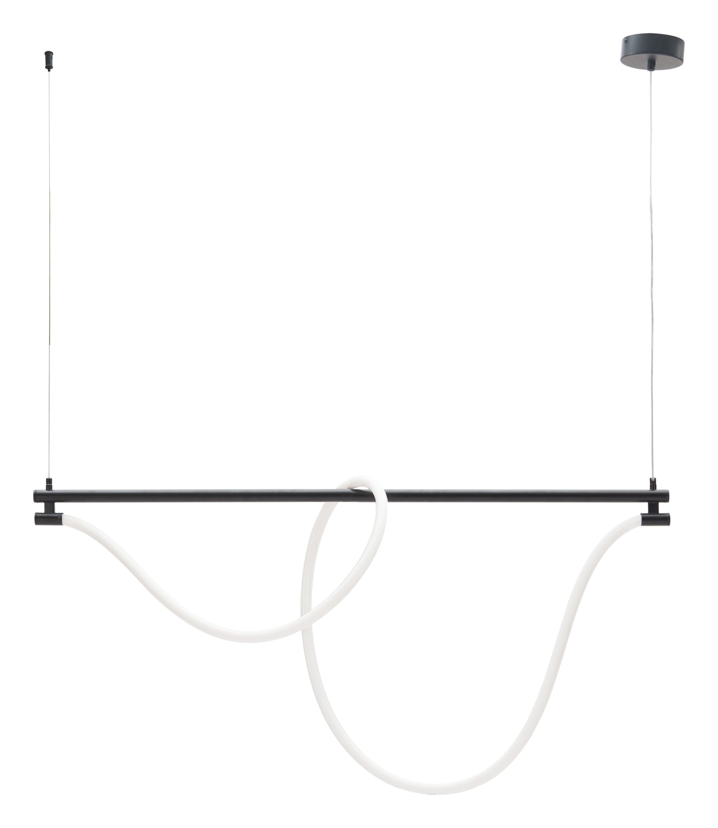 Adder Black Ceiling Lamp - Ornate Home