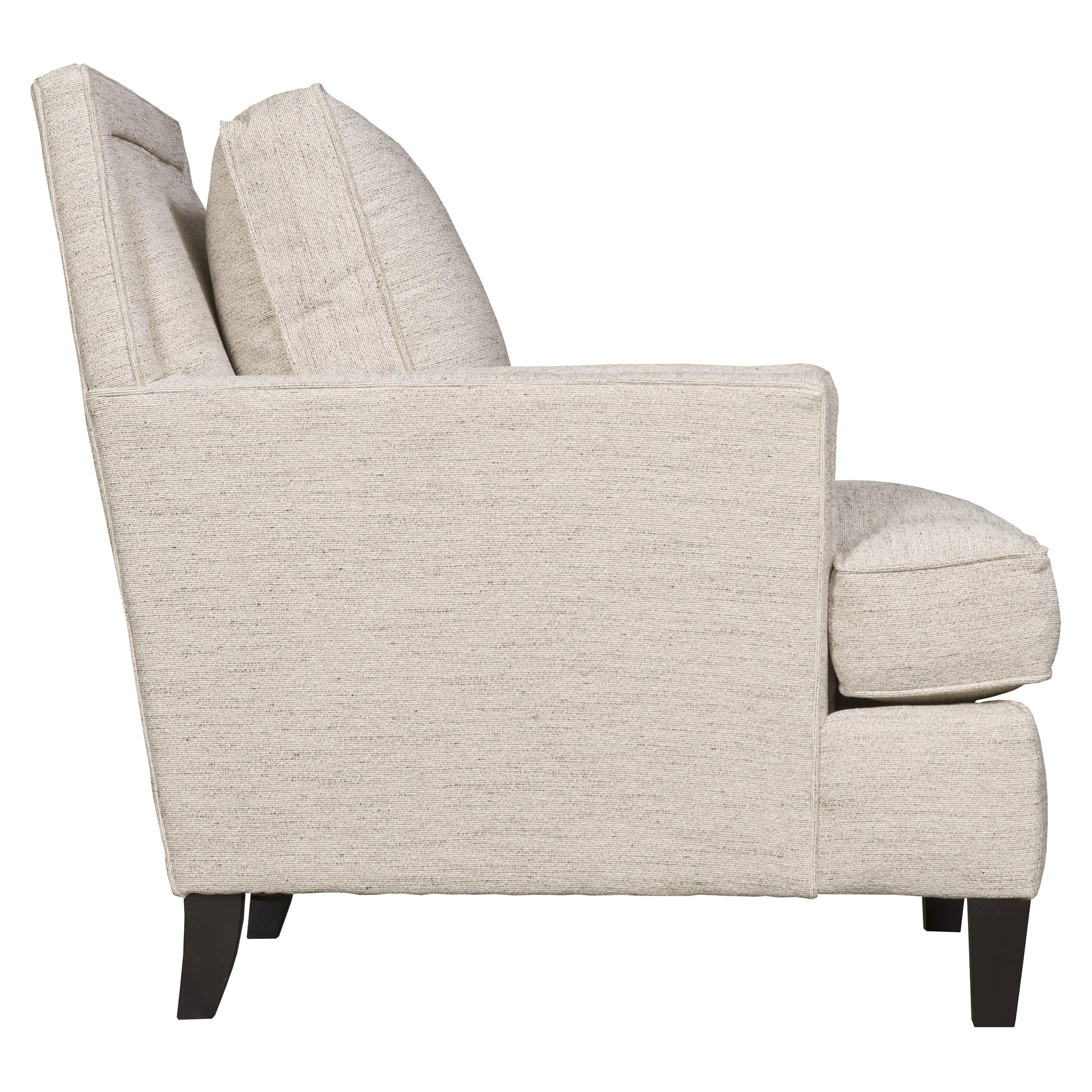 Addison White/Cream Fabric Chair - Ornate Home