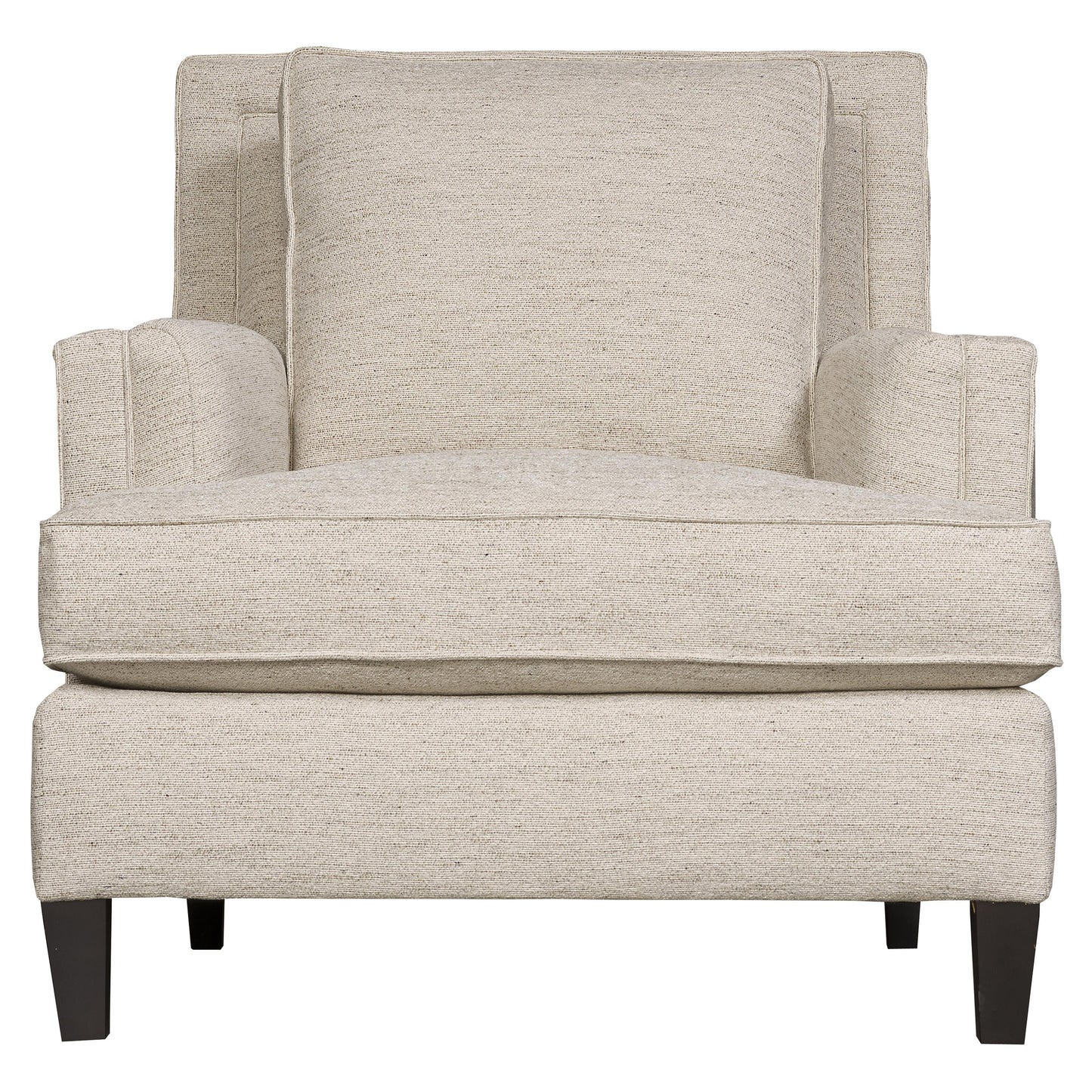 Addison White/Cream Fabric Chair - Ornate Home