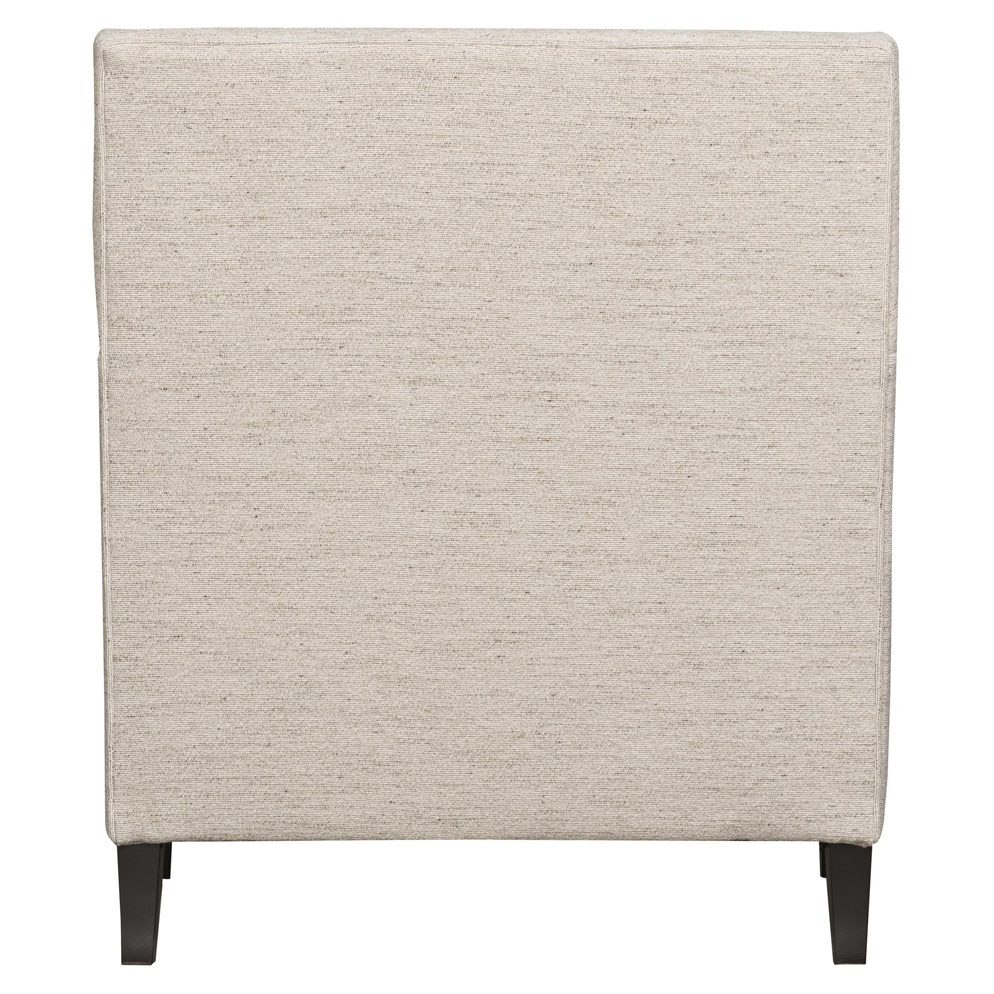 Addison White/Cream Fabric Chair - Ornate Home