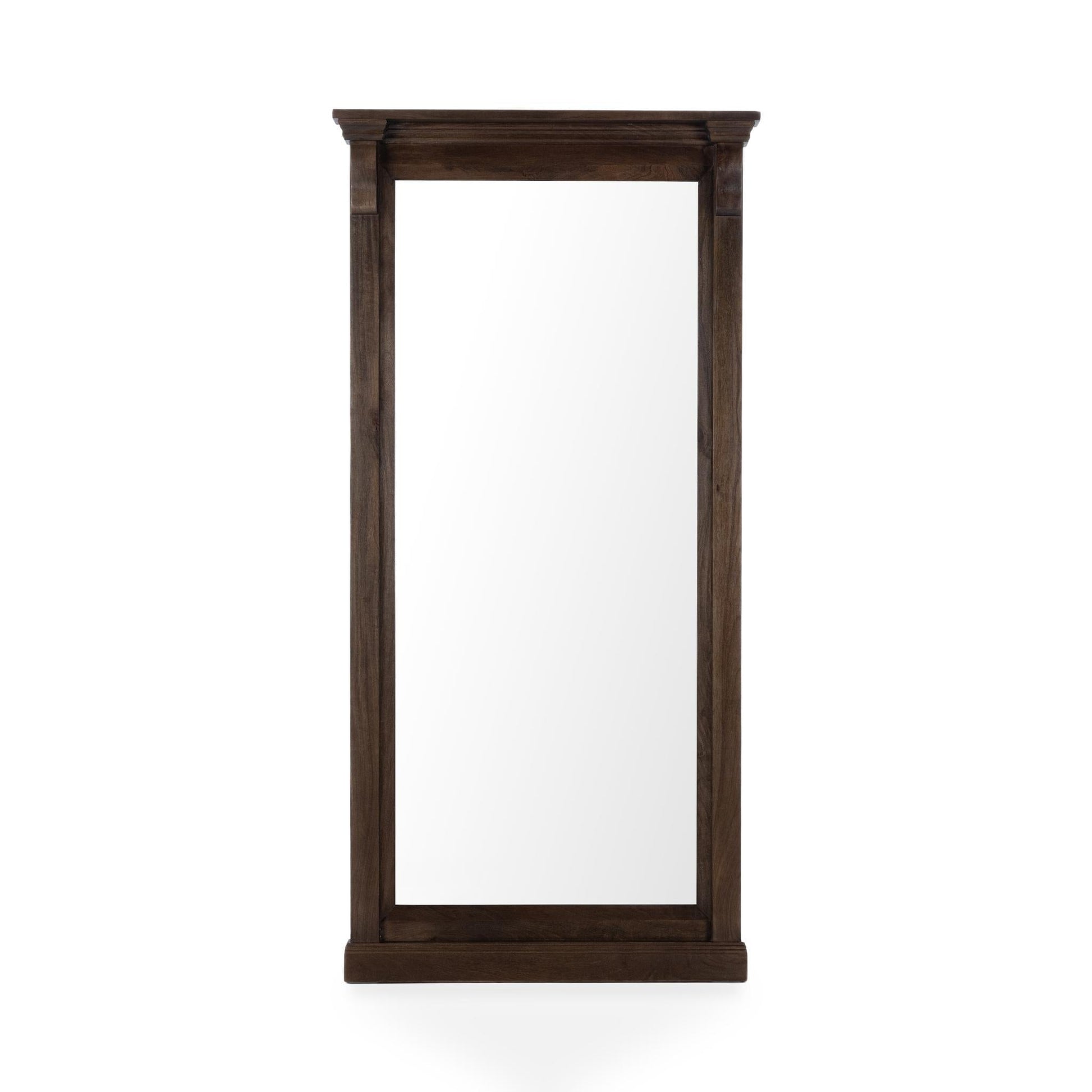 Adelaide Cocoa Brown Floor Mirror - Ornate Home