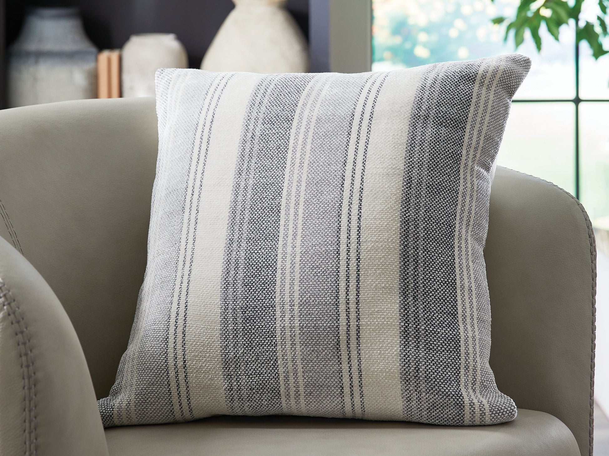 Adikus Blue/Gray/White Pillow (Set of 4)- Viva Furn