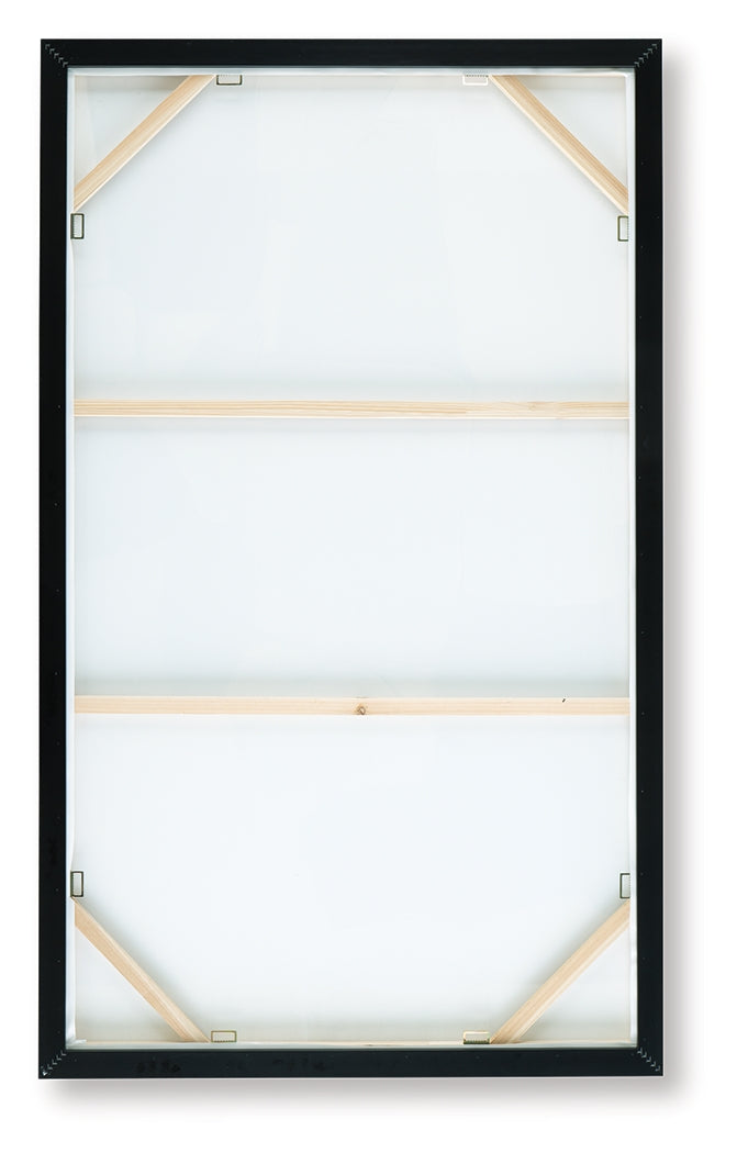 Adilson White/Gray/Black Wall Art- Viva Furn