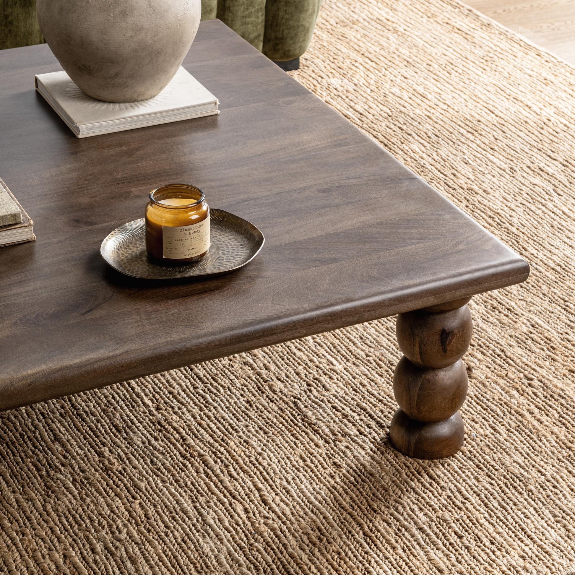 Adir Tundra Brown Coffee Table - Ornate Home