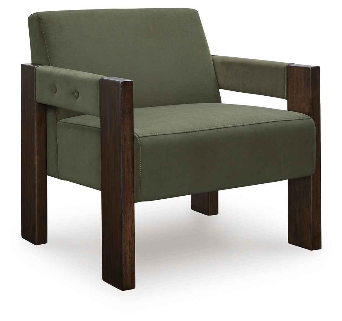 Adlanlock Olive Accent Chair- Viva Furn