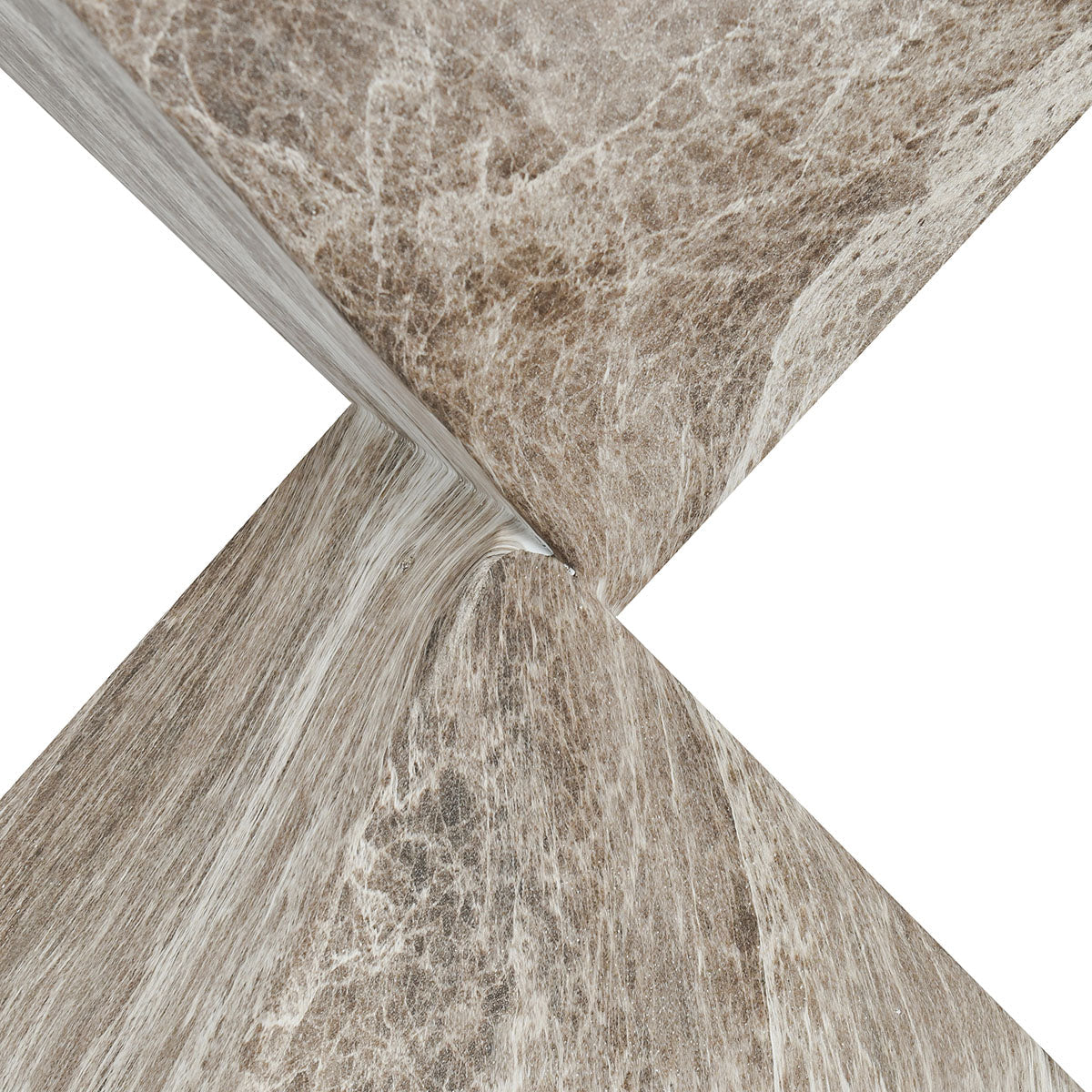 Adler Brown/Ivory Outdoor Accent Table - Ornate Home