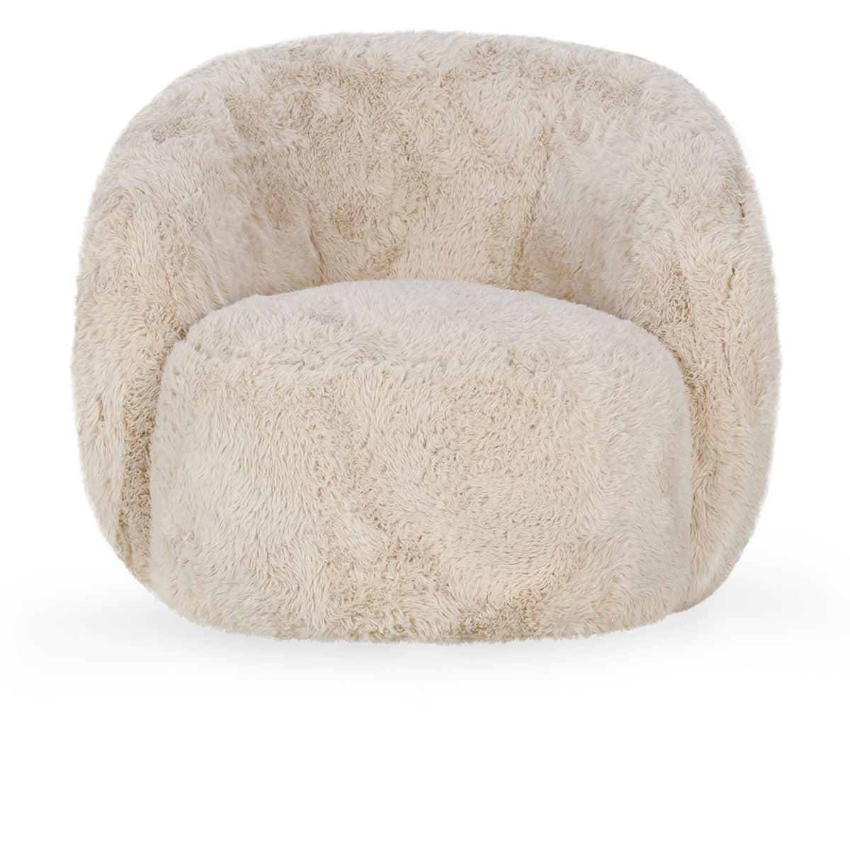 Adley Sand Swivel Accent Chair - Ornate Home