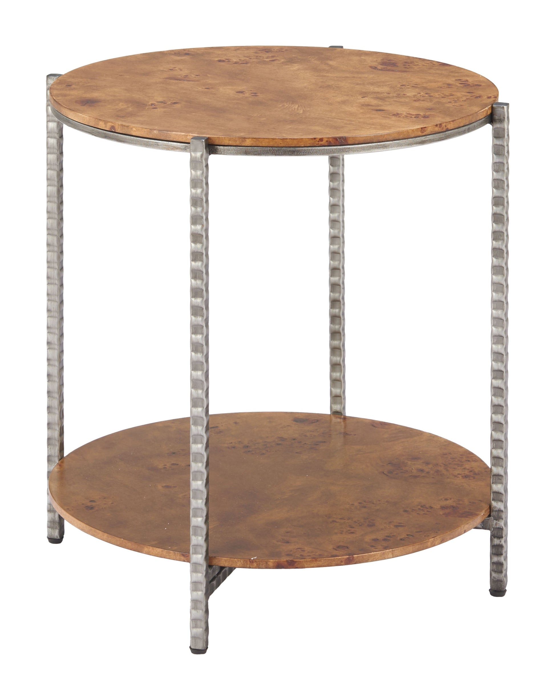 Adna Brown Side Table - Ornate Home