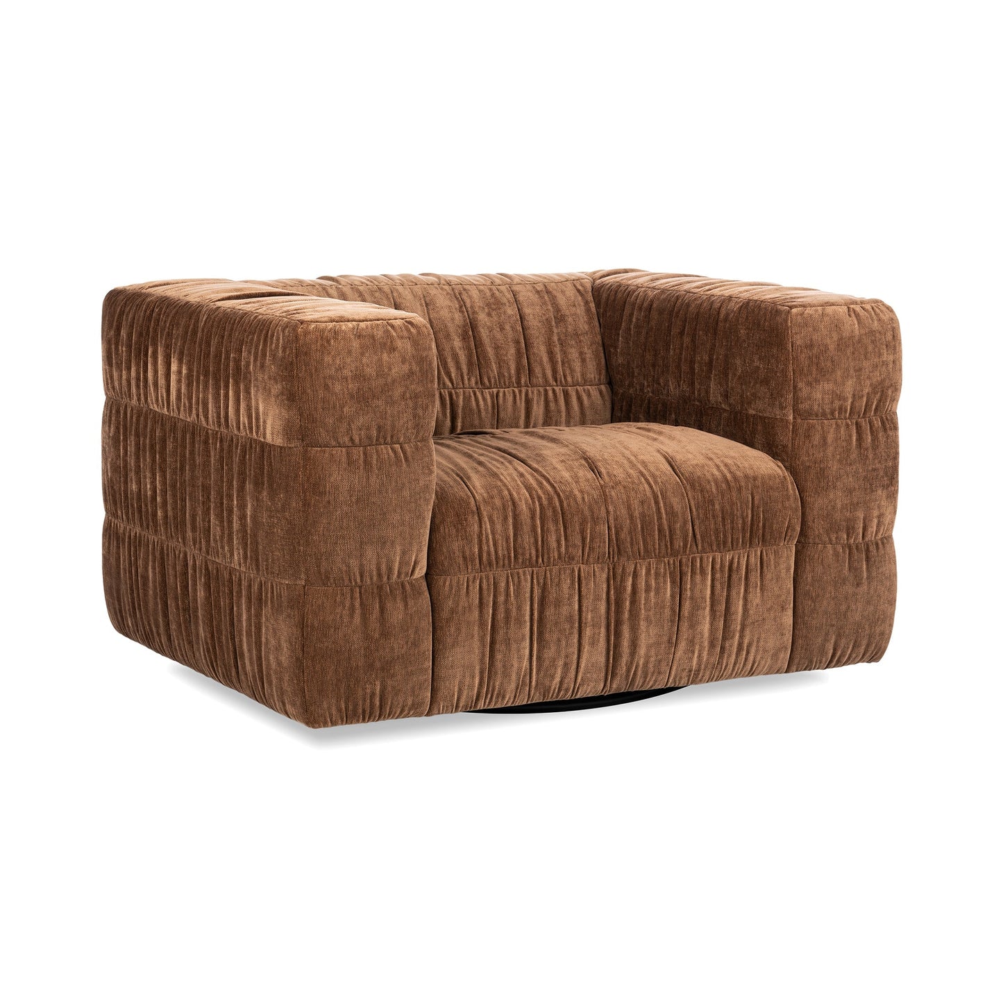 Afeela Bronze Swivel Chair - Ornate Home