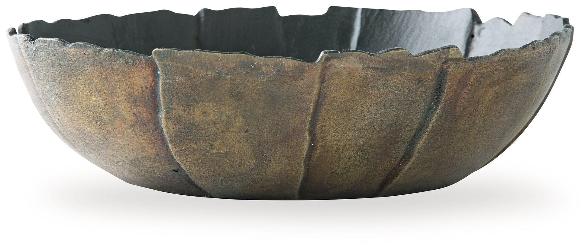 Aidman Black/Antique Gold Bowl- Viva Furn