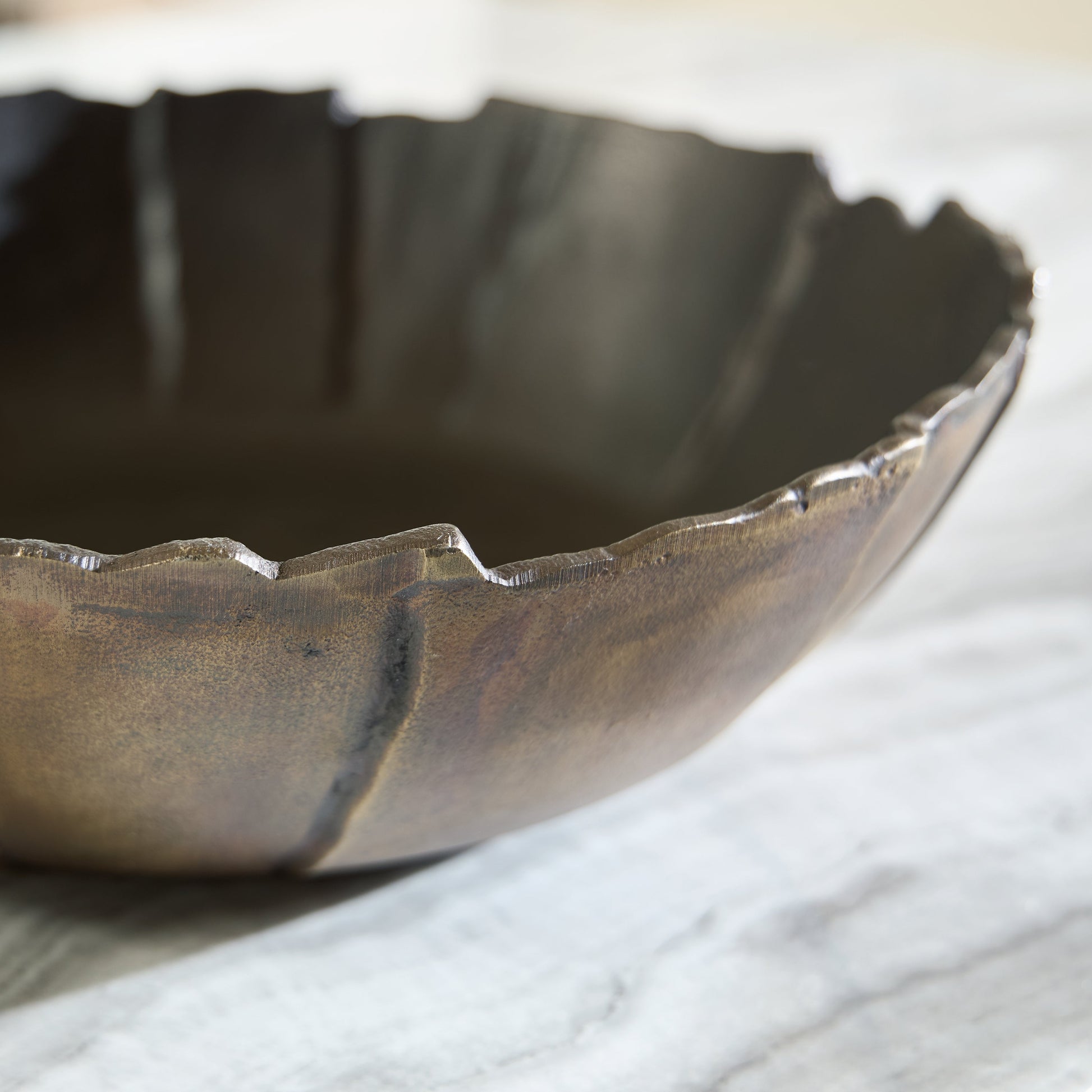 Aidman Black/Antique Gold Bowl- Viva Furn