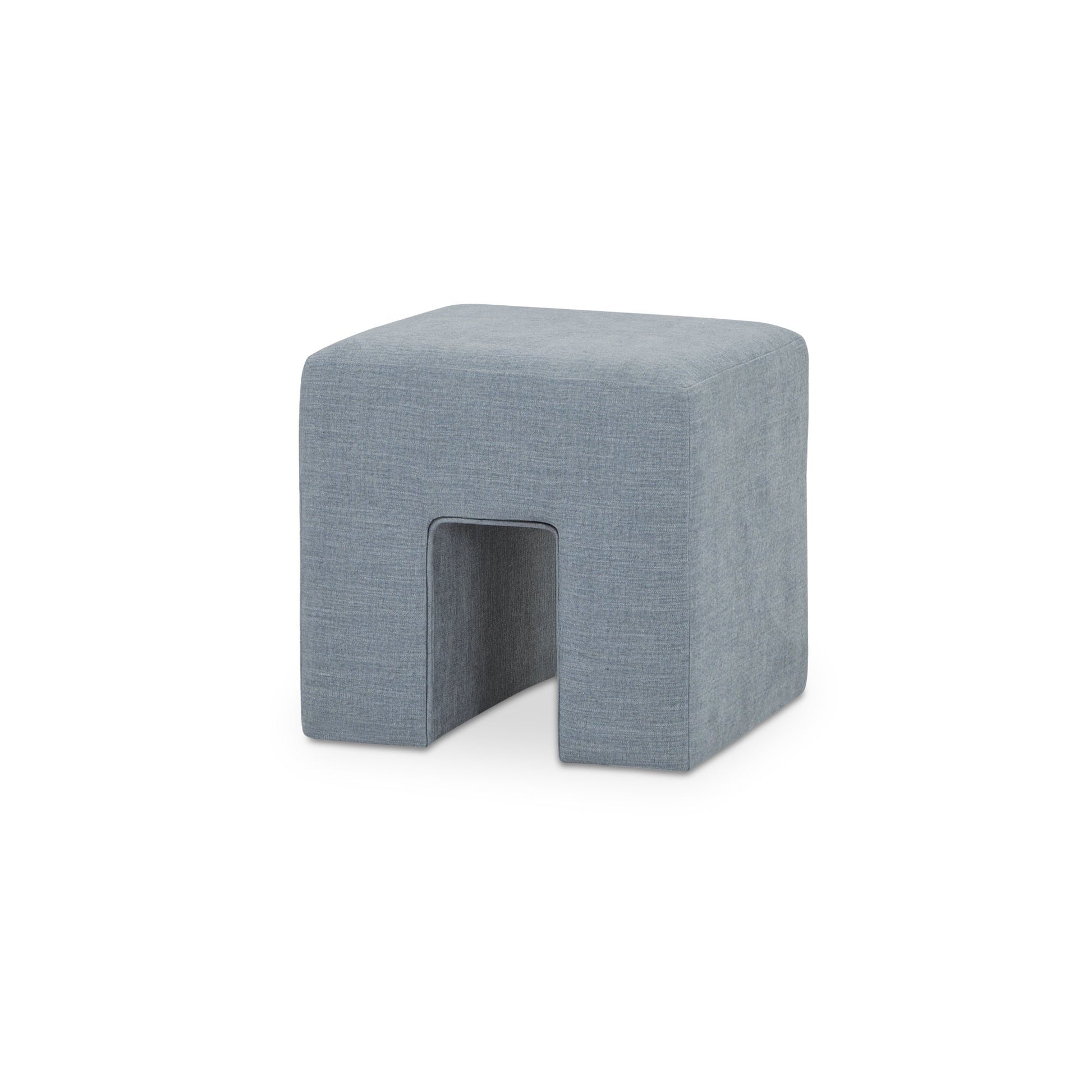 Aidy Light Blue Stool - Ornate Home