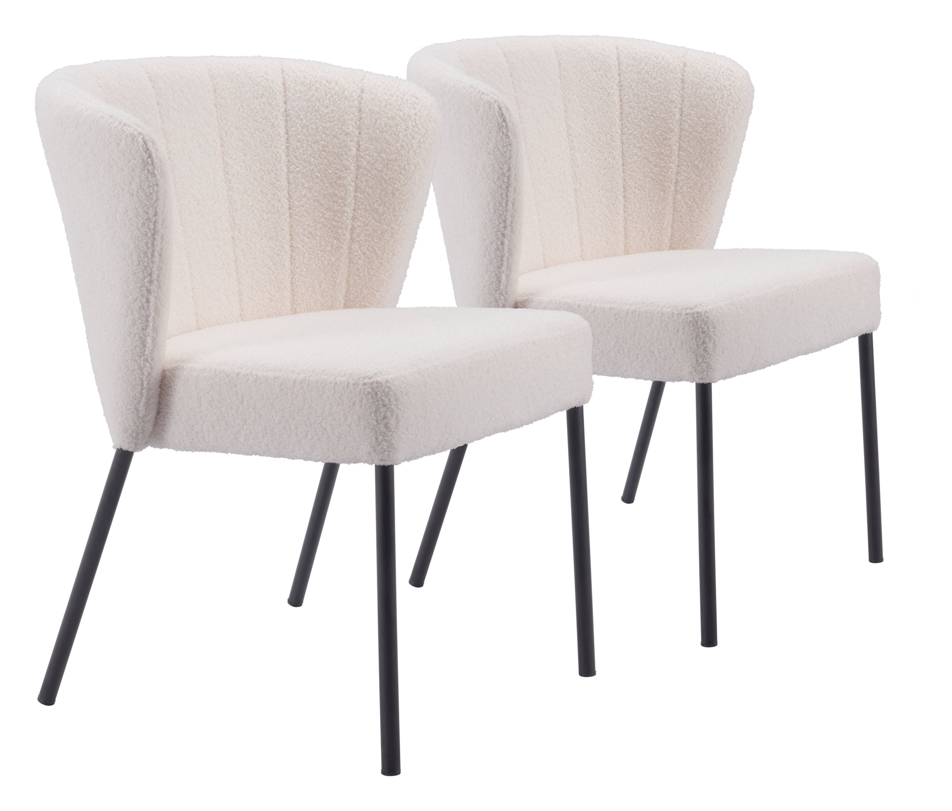 Aimee Cream Dining Chair (Set of 2) - Ornate Home