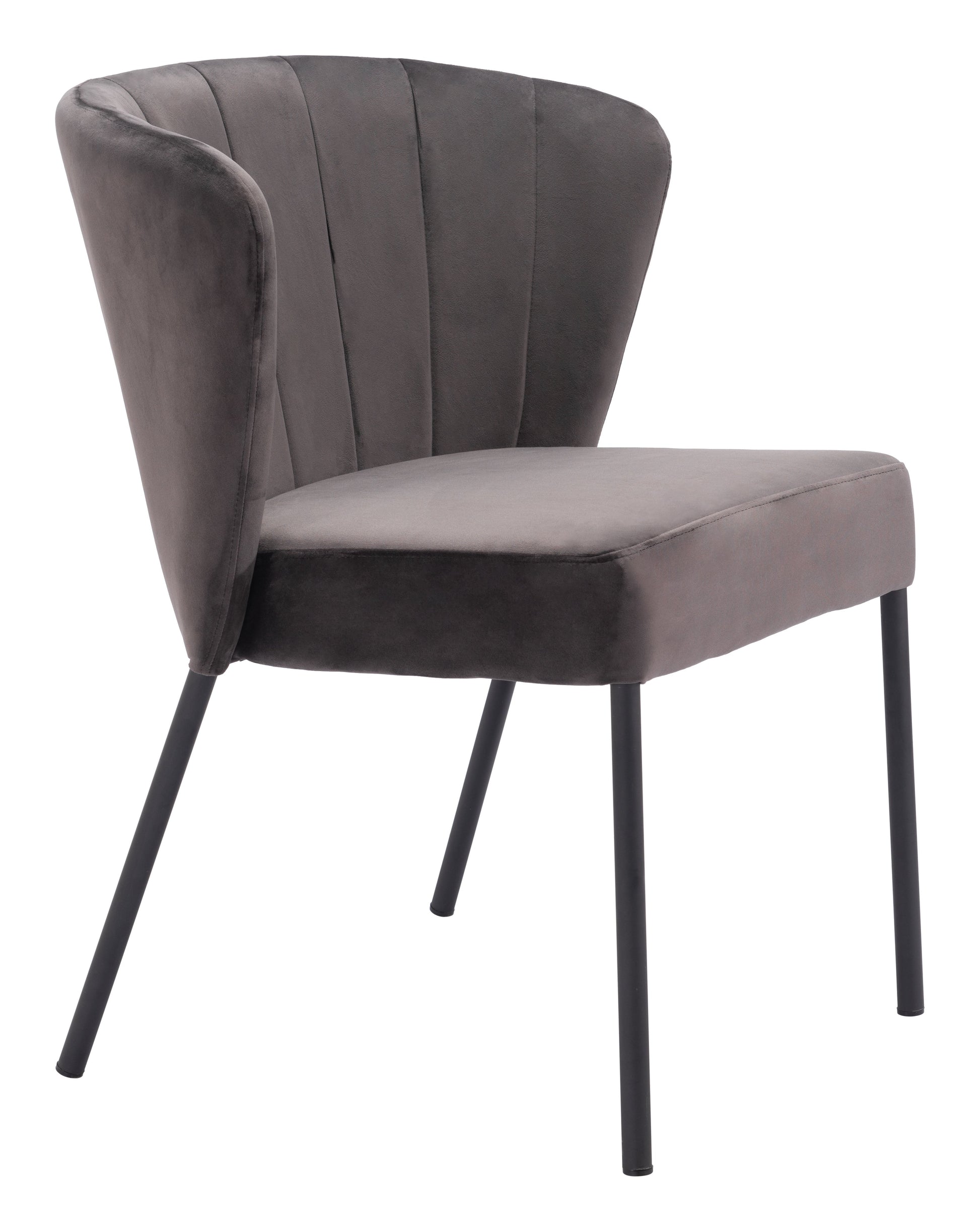 Aimee Gray Dining Chair (Set of 2) - Ornate Home