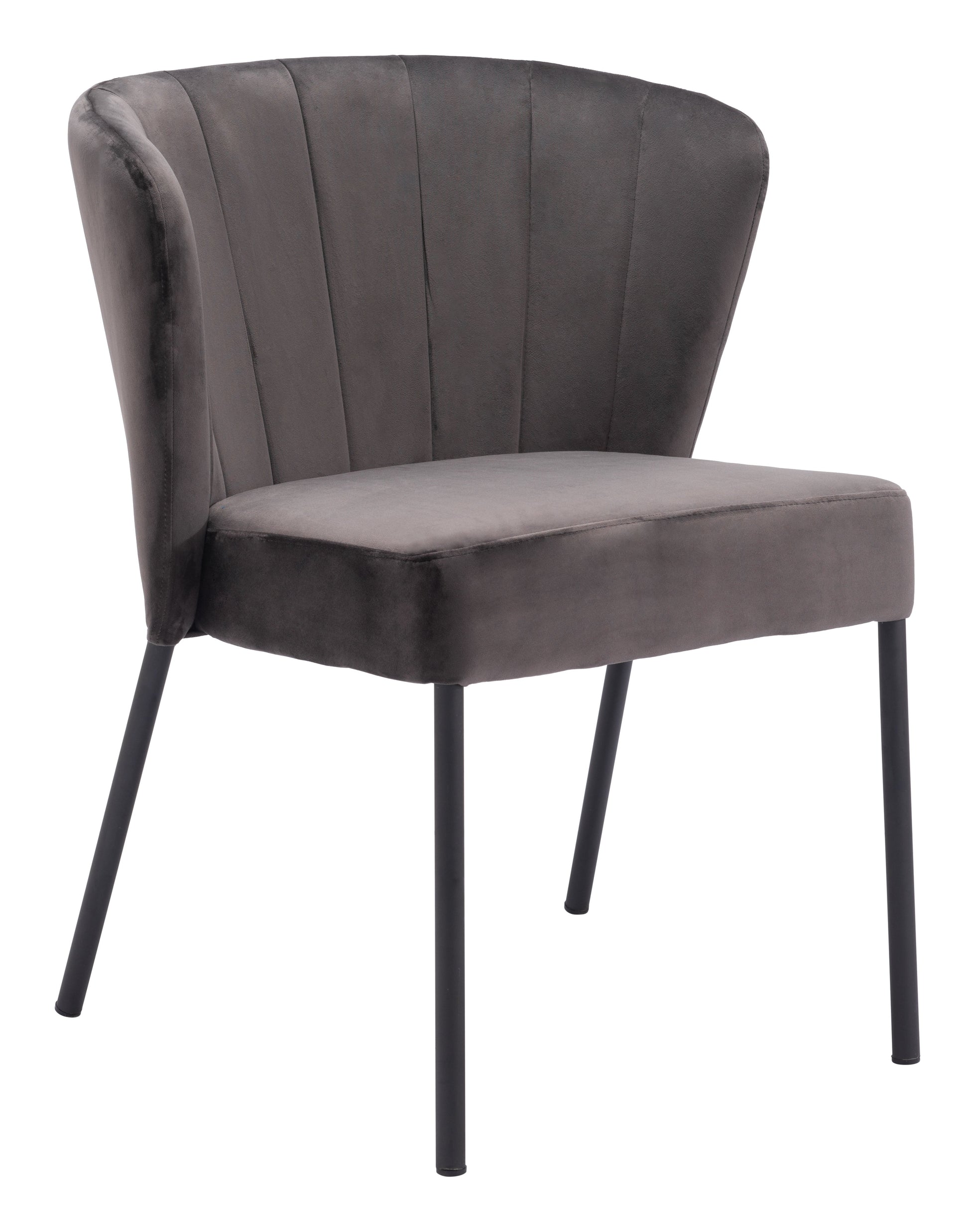 Aimee Gray Dining Chair (Set of 2) - Ornate Home