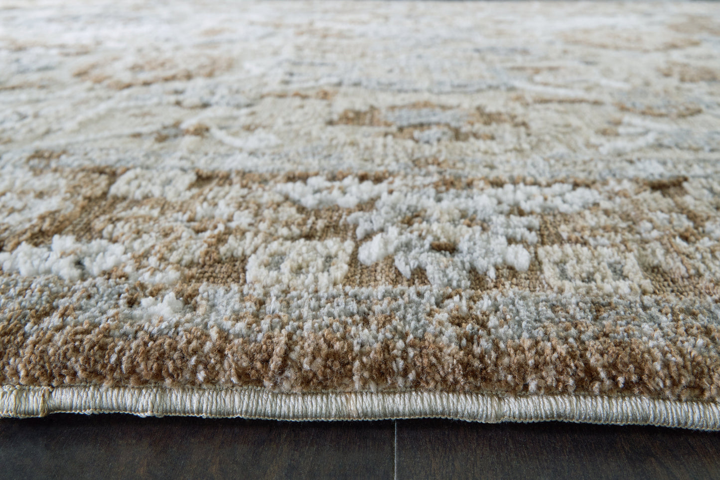 Ainswick Brown/Beige/Gray Memory Foam Medium Rug- Viva Furn