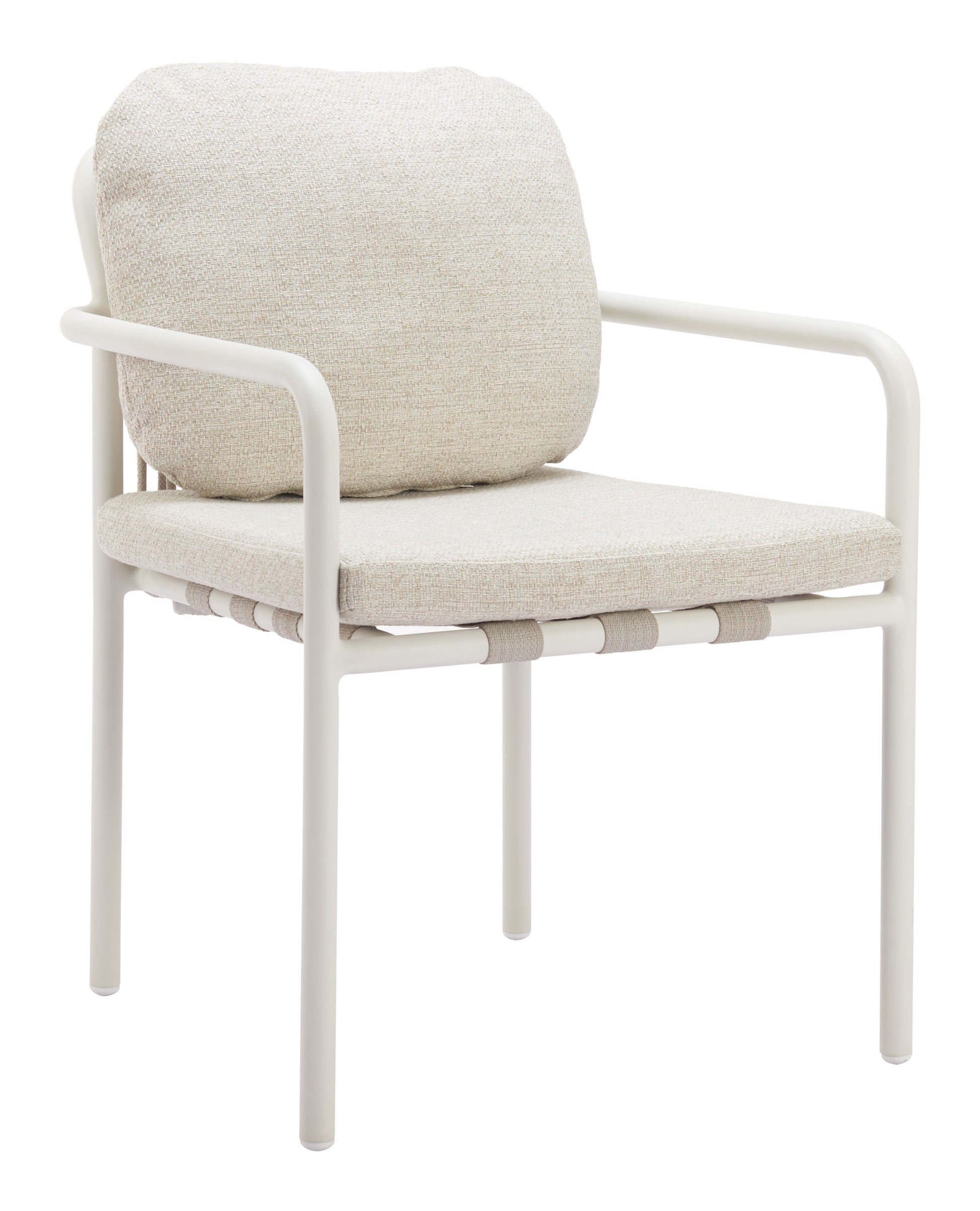 Aite Beige Outdoor Dining Chair (Set of 2) - Ornate Home