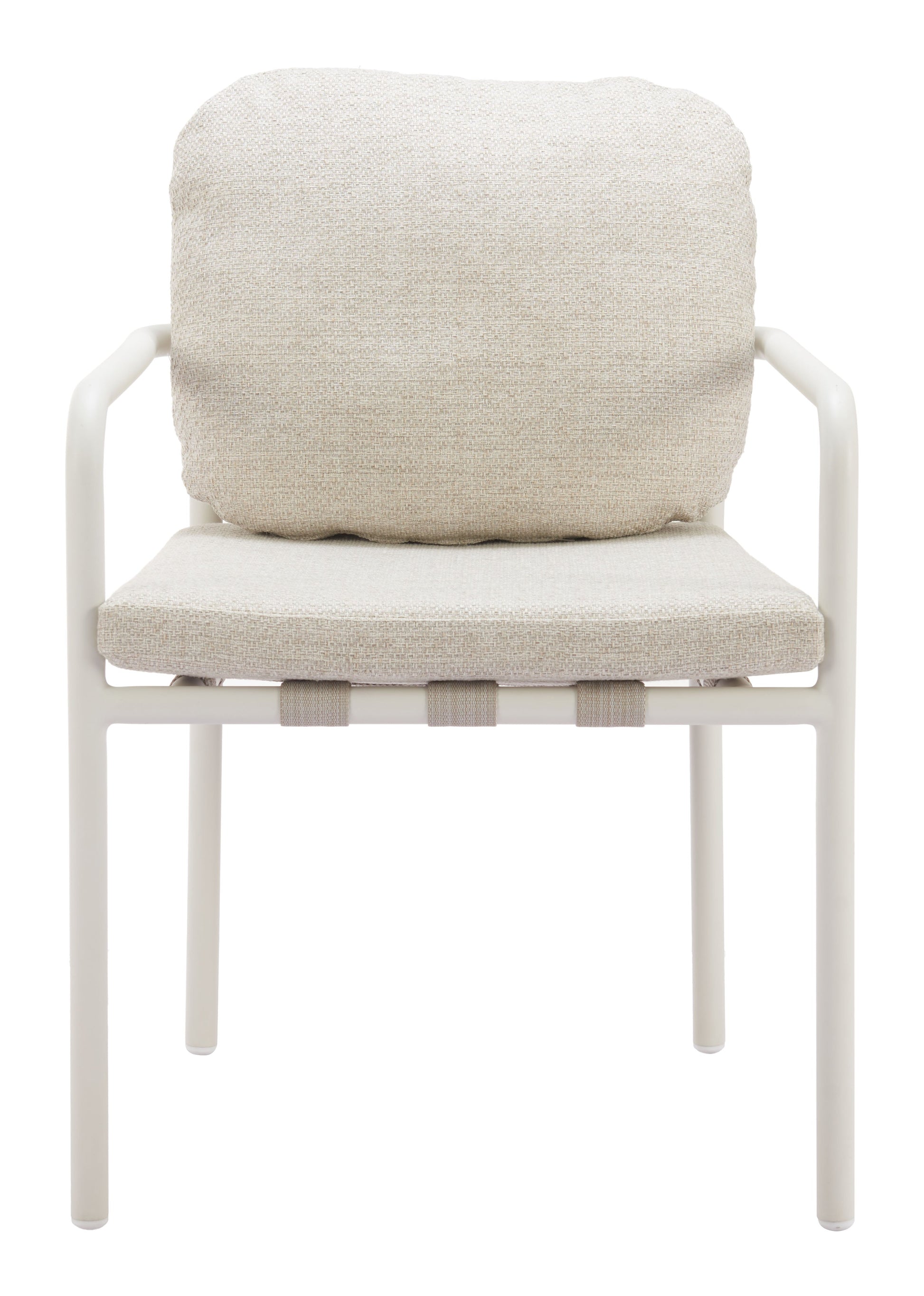 Aite Beige Outdoor Dining Chair (Set of 2) - Ornate Home