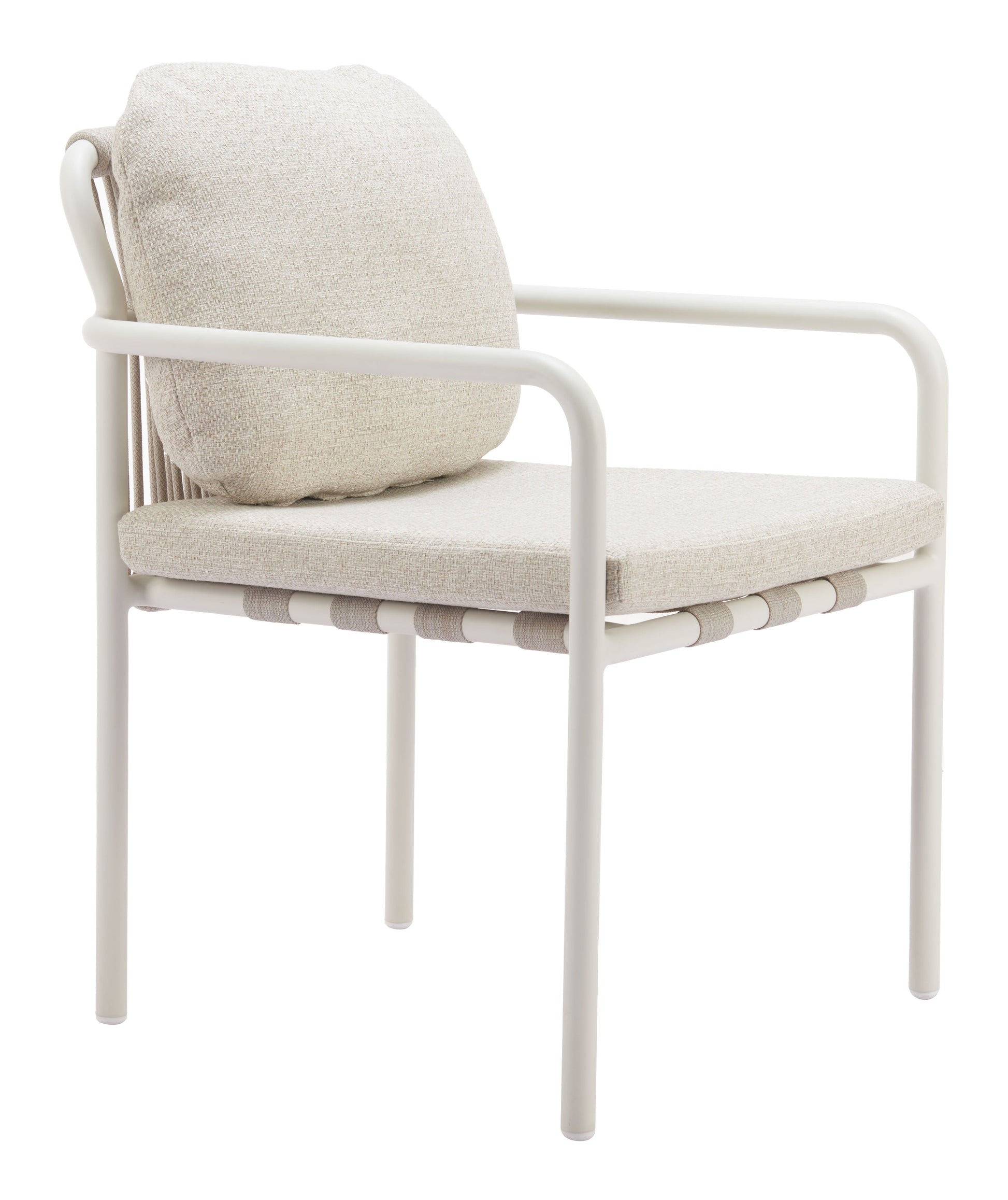 Aite Beige Outdoor Dining Chair (Set of 2) - Ornate Home